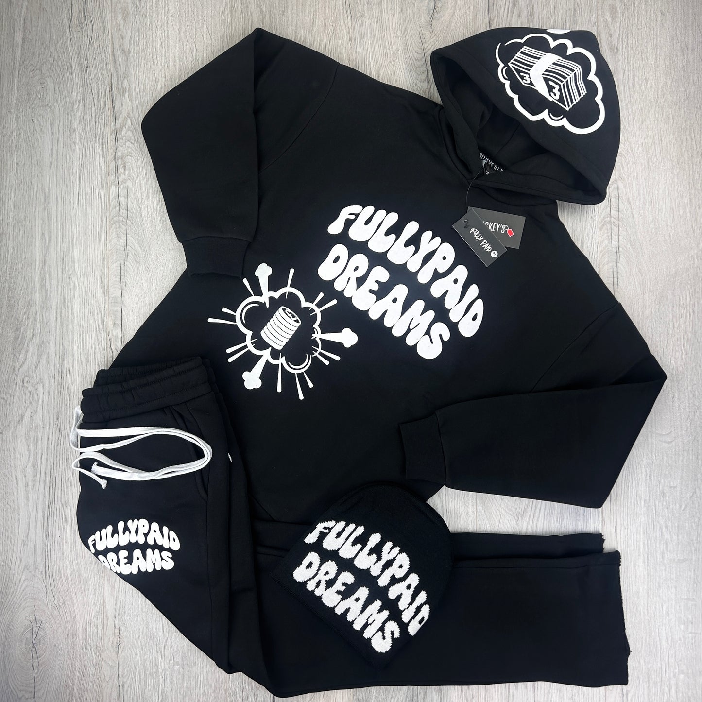 Fullypaid Dreams Full Tracksuit & Beanie