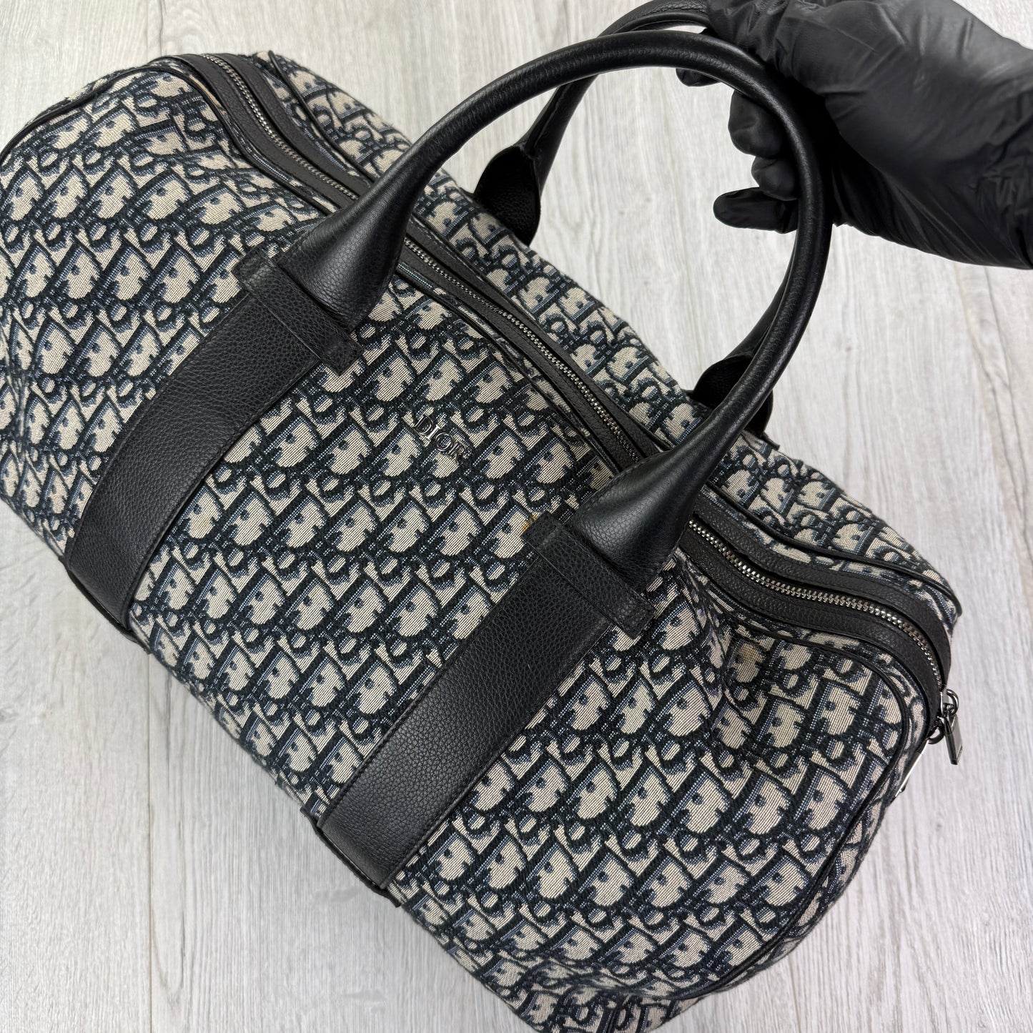 Dior Oblique Jacquard Duffle 'Multi' Bag