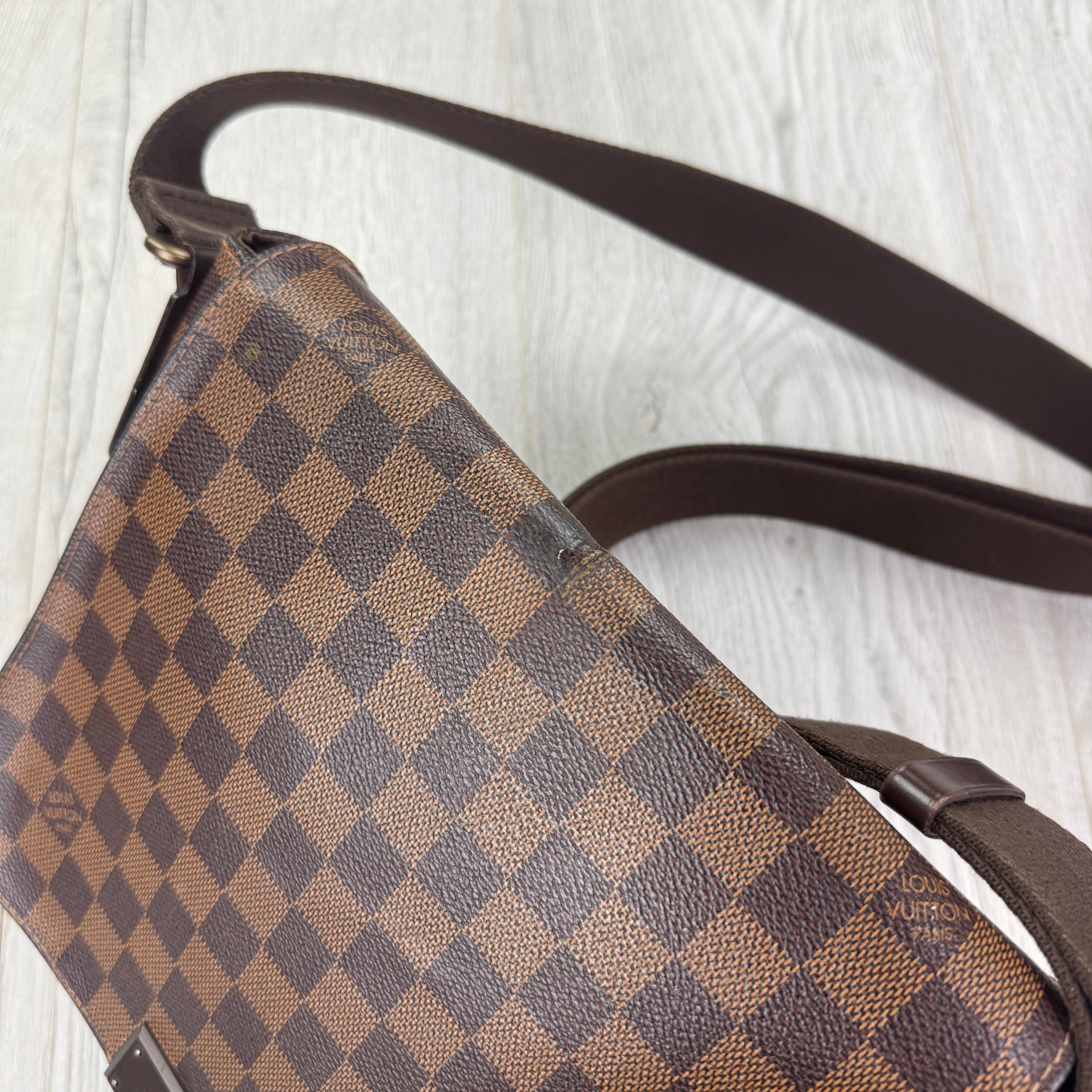 Louis Vuitton Brown Damier Side Bag
