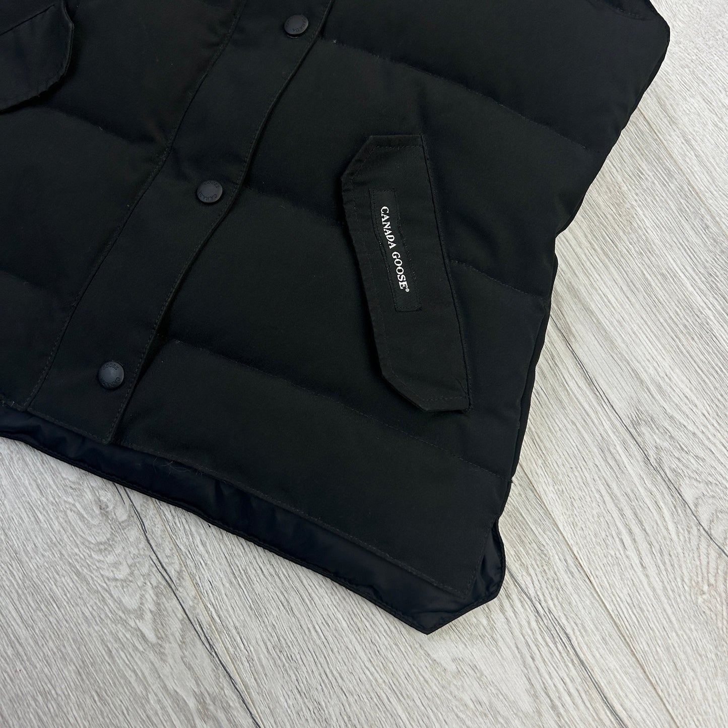 Canada Goose Women’s Black Padded Bodywarmer - Small