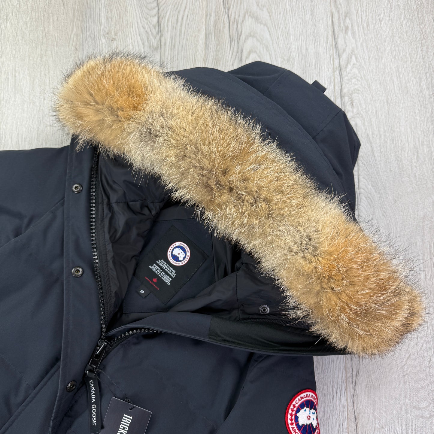 Canada Goose Women’s Navy Shelburne Parker Jacket - Small