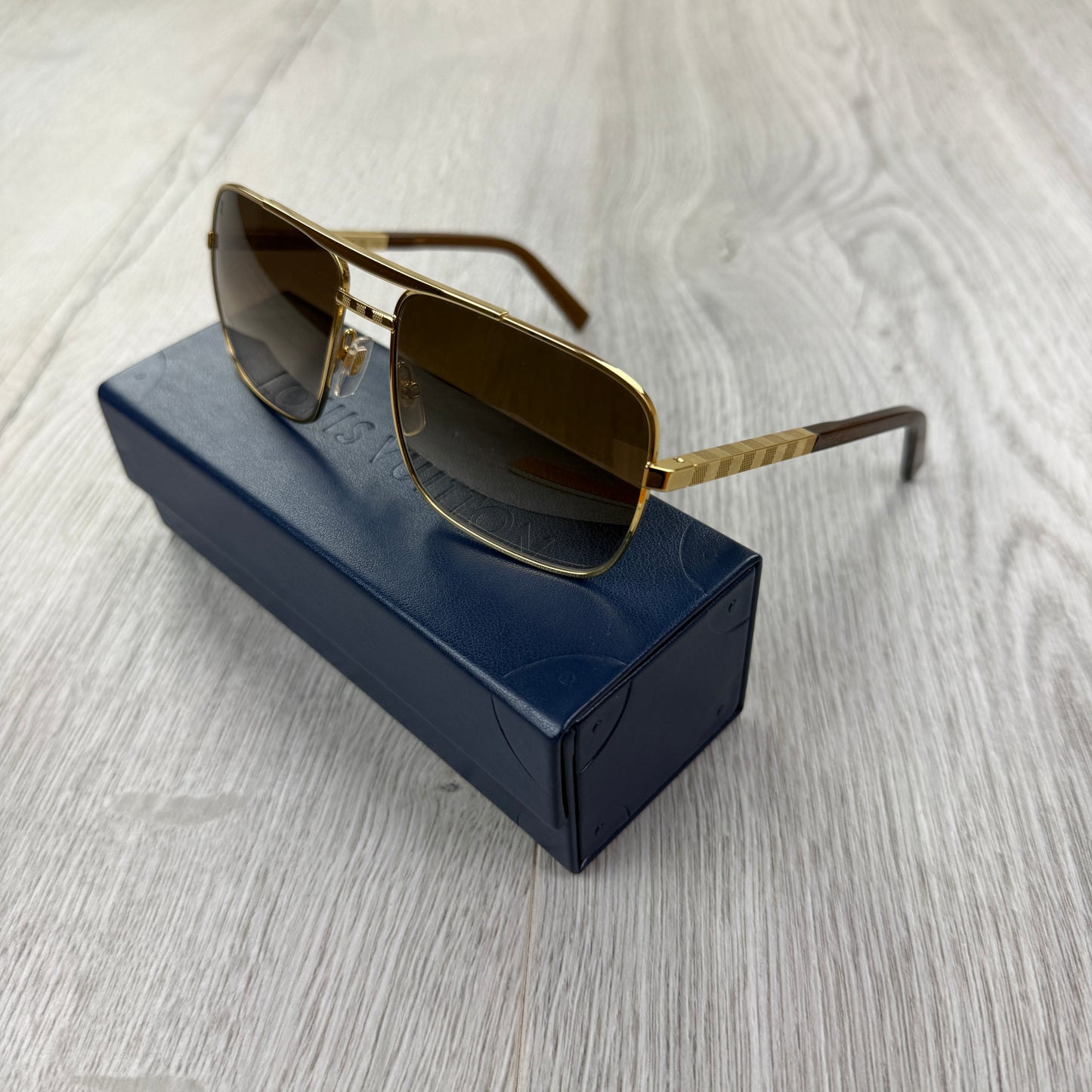 Louis Vuitton Men’s Gold Attitude Sunglasses