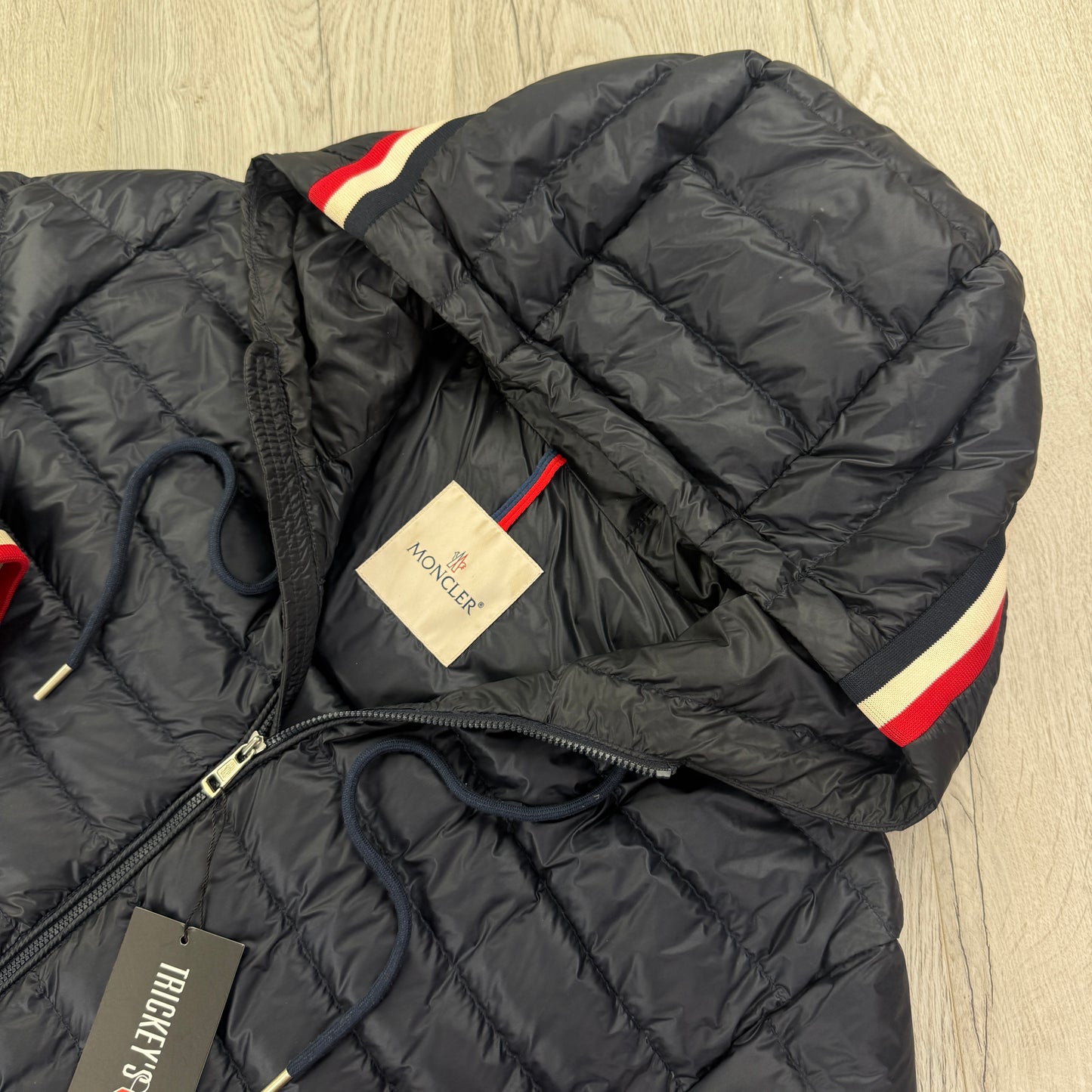 Moncler Men’s Giroux Navy Down Jacket - Size 5