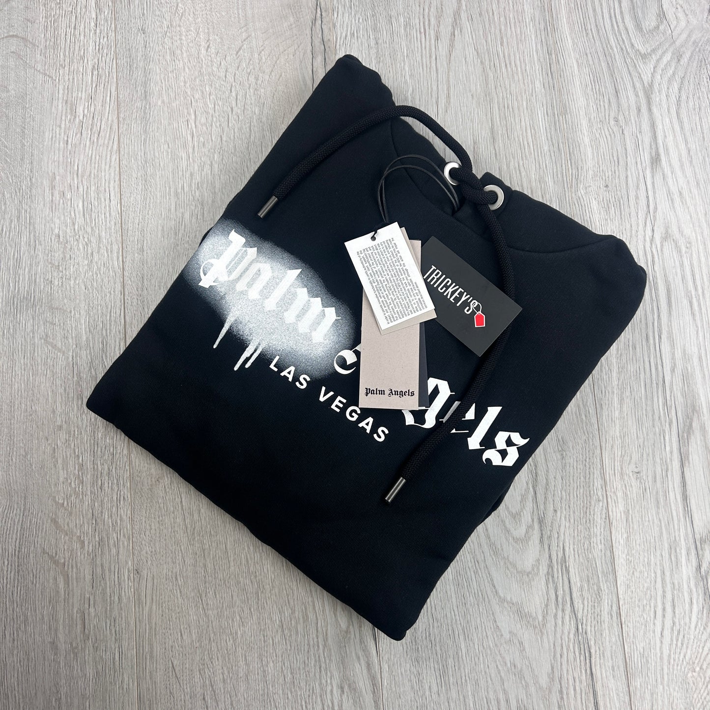 Palm Angels Men’s Black Las Vegas Pullover Hoodie