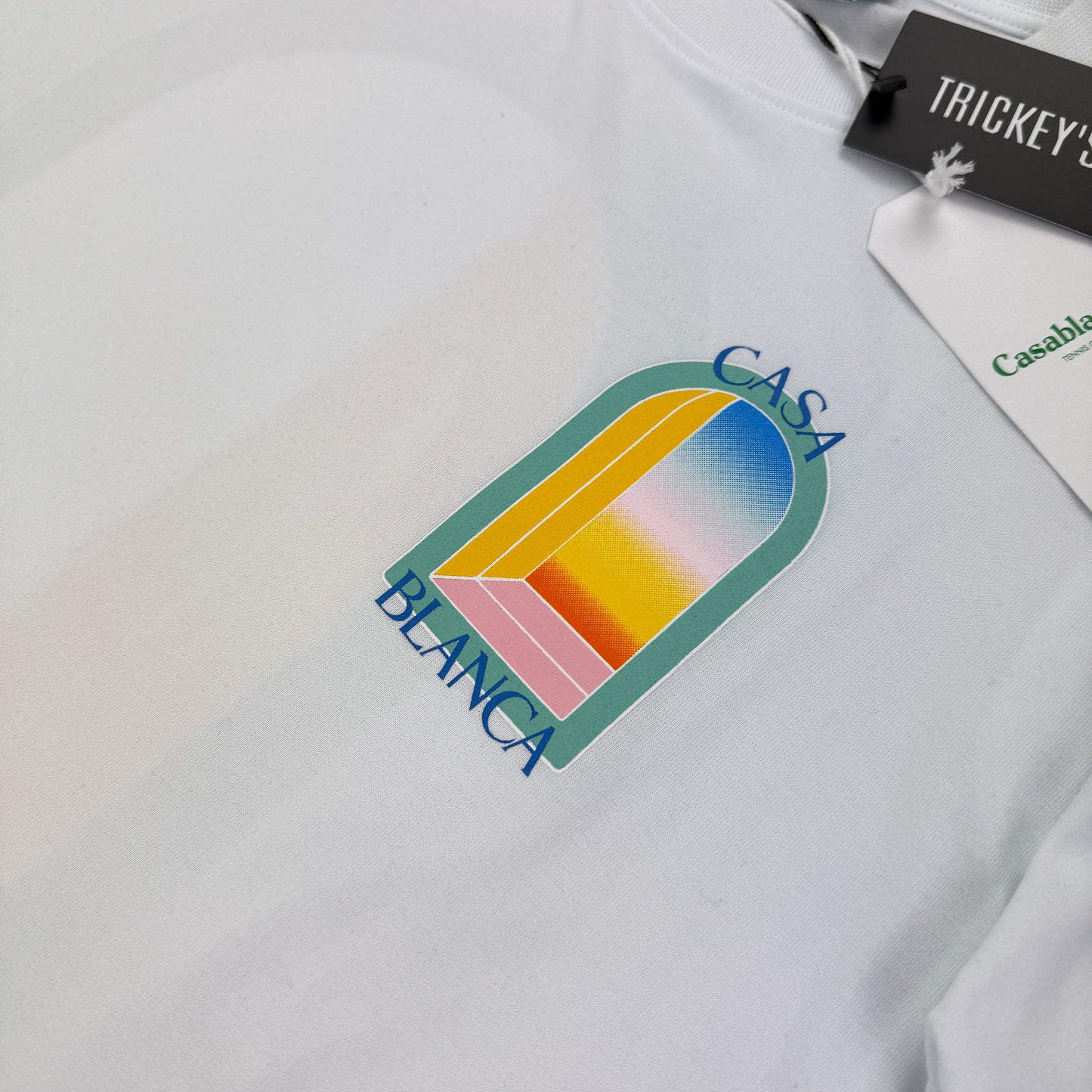 Casablanca L’Arche Men’s White T-shirt