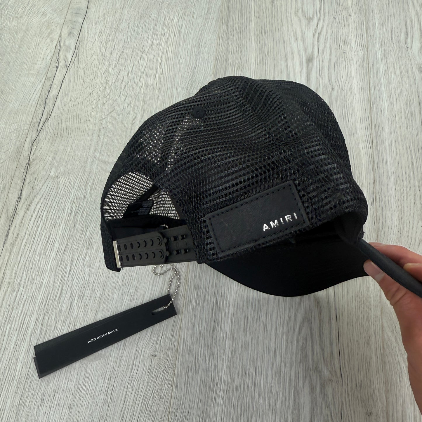 Amiri Men’s Pegasus Black Baseball Cap