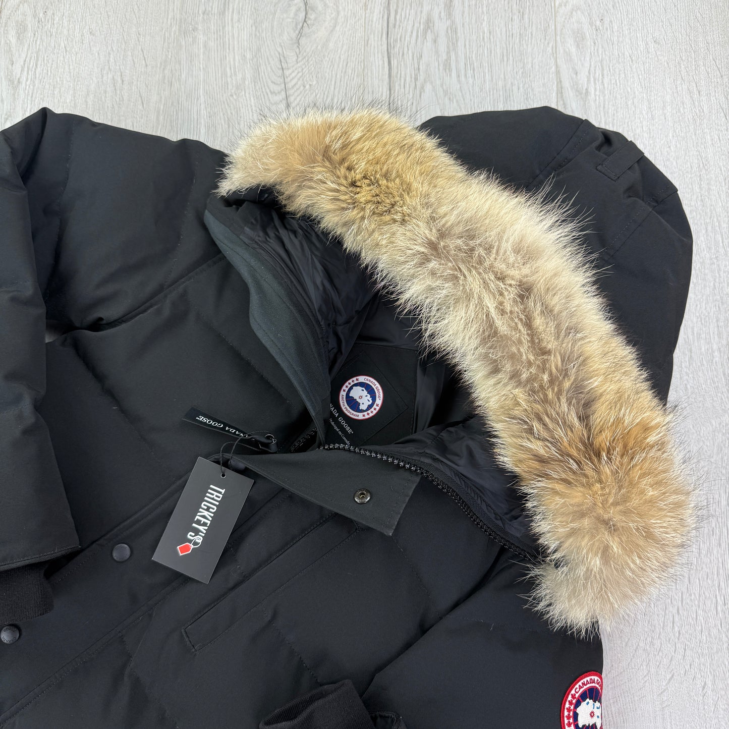 Canada Goose Men’s Black Carson Parker Jacket - Small