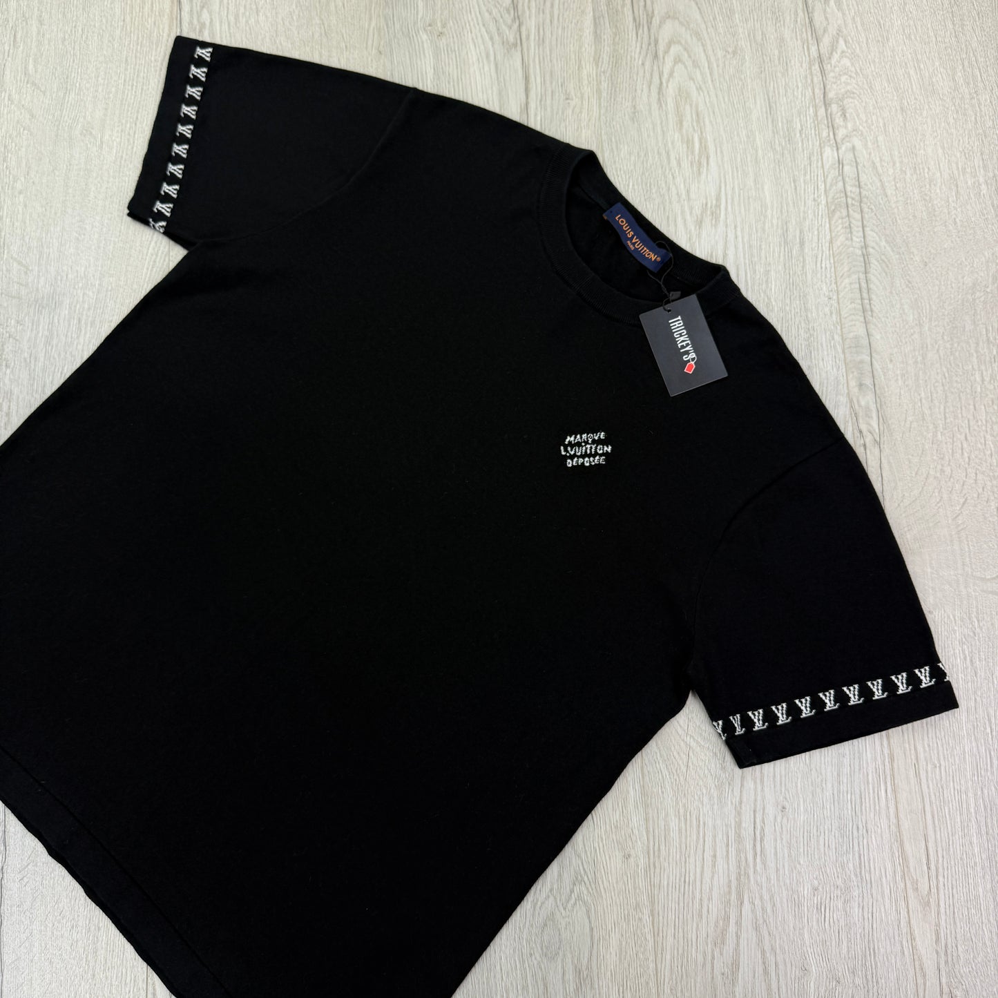 Louis Vuitton Men's Short-Sleeved Cotton Crewneck - XL