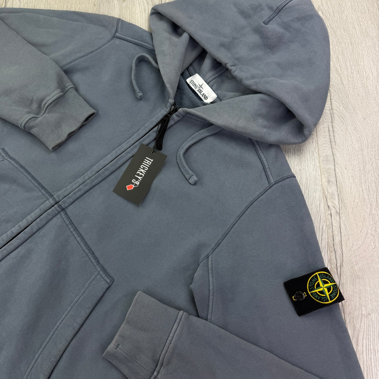 Stone Island Men’s Zip-up Hoodie - Medium