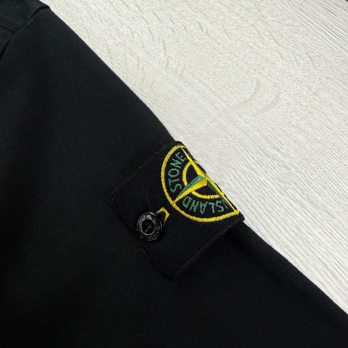 Stone Island Men’s Black Longsleeve T-shirt - XL