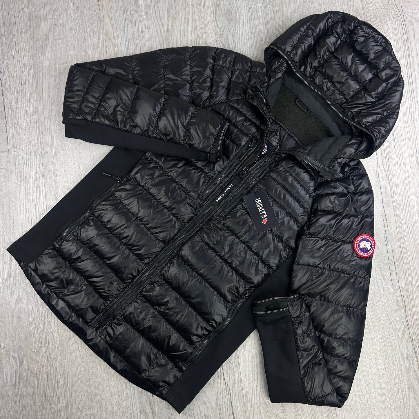 Canada Goose Men’s Black Hybridge Jacket - Large