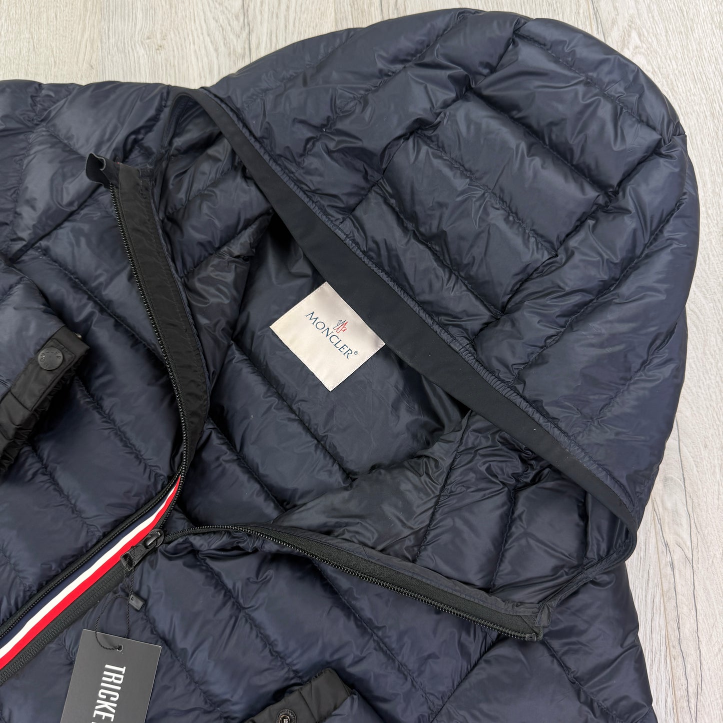 Moncler Morvan Men’s Navy Padded Down Jacket - Size 4