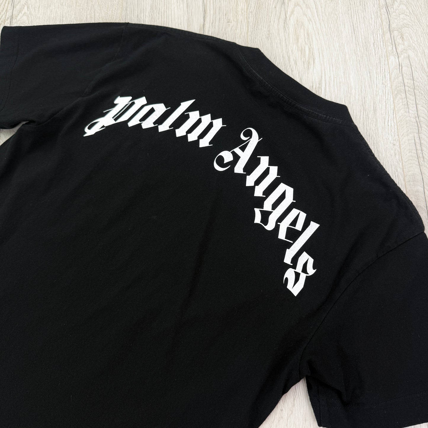 Palm Angels Men’s Black Ice Kill Bear T-shirt - Medium