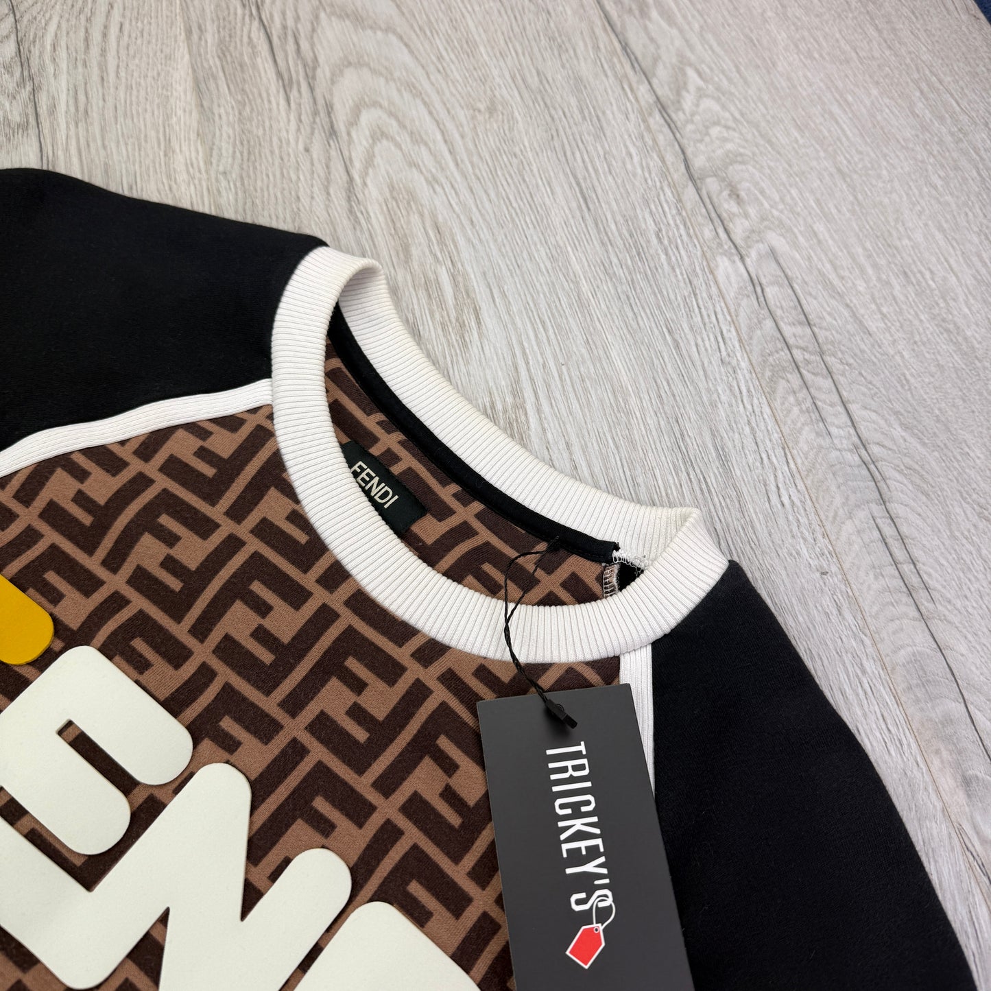 Fendi Men’s Crewneck Jumper - Small