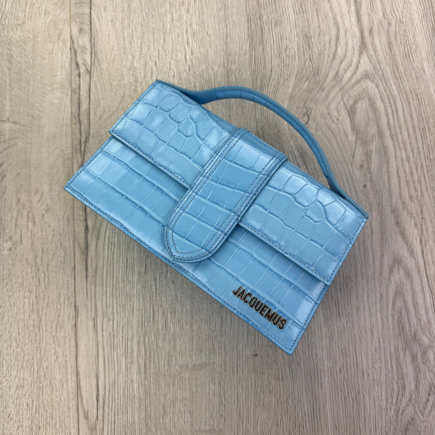 Jacquemus Women’s Baby Blue Large Bambino Bag