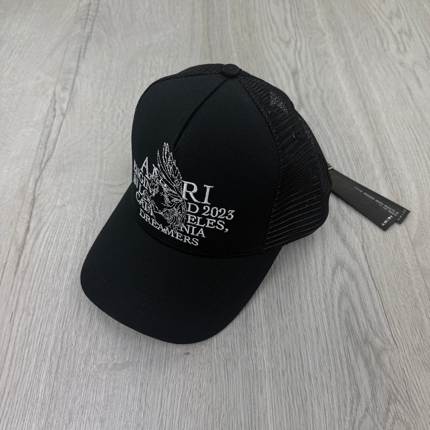 Amiri Men’s Pegasus Black Baseball Cap