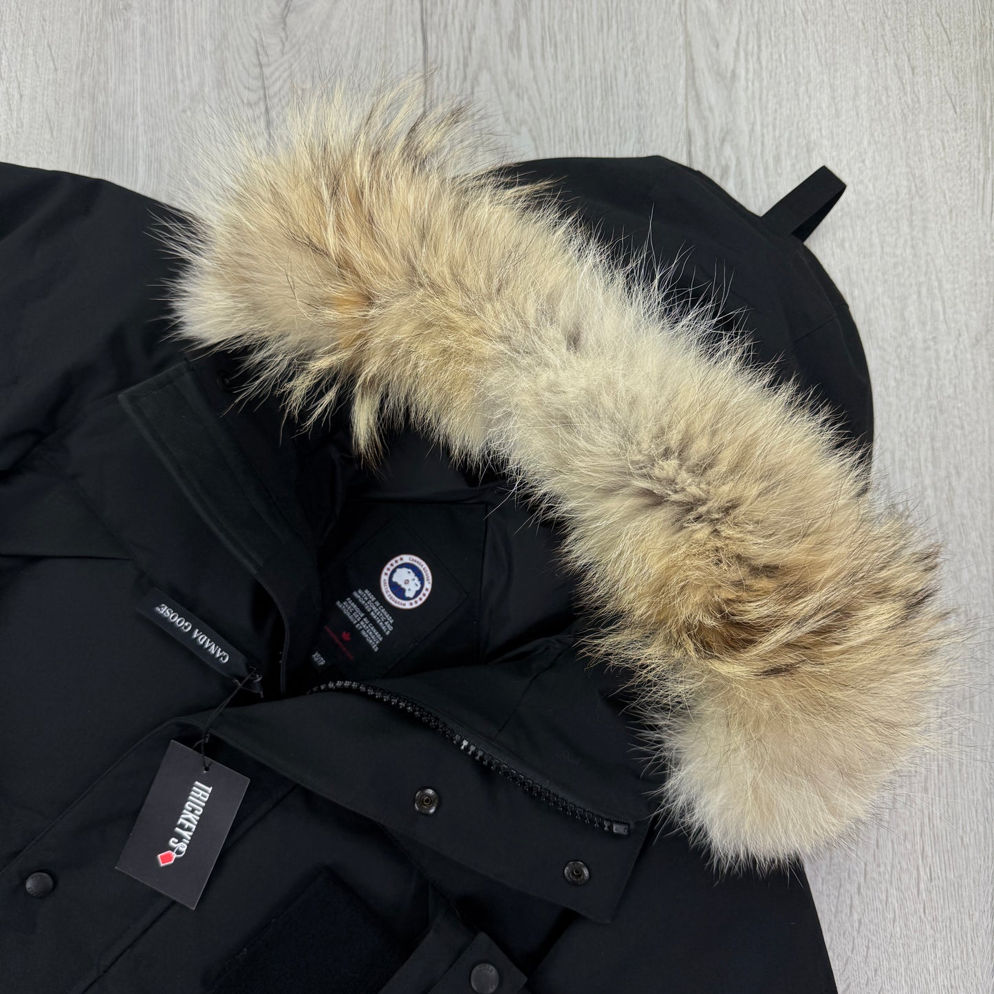 Canada Goose Men’s Black Emory Parker Jacket - XS
