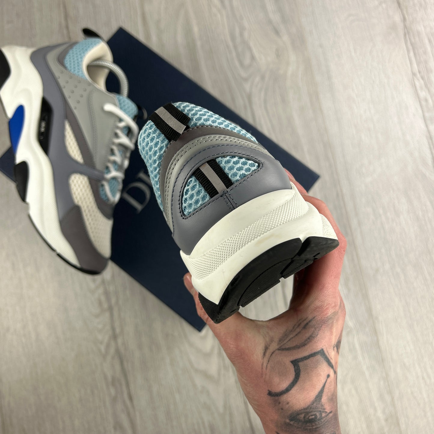 Dior B22 Men’s Baby Blue Runners - 41 (Uk 7)