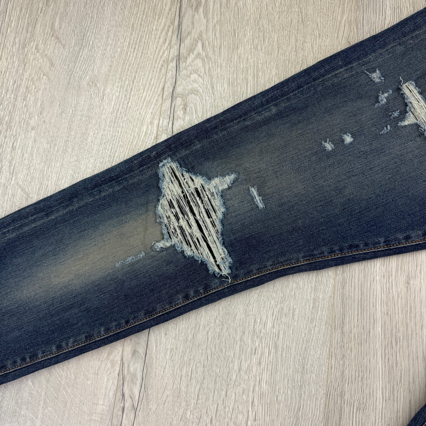 Amiri Men’s MX1 Distressed Jeans - Uk 31