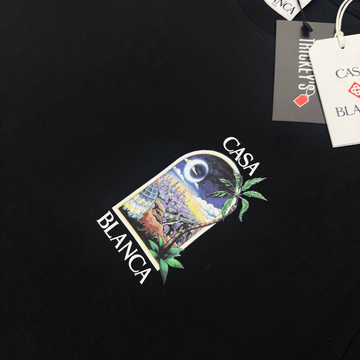 Casablanca Men’s Black T-shirt
