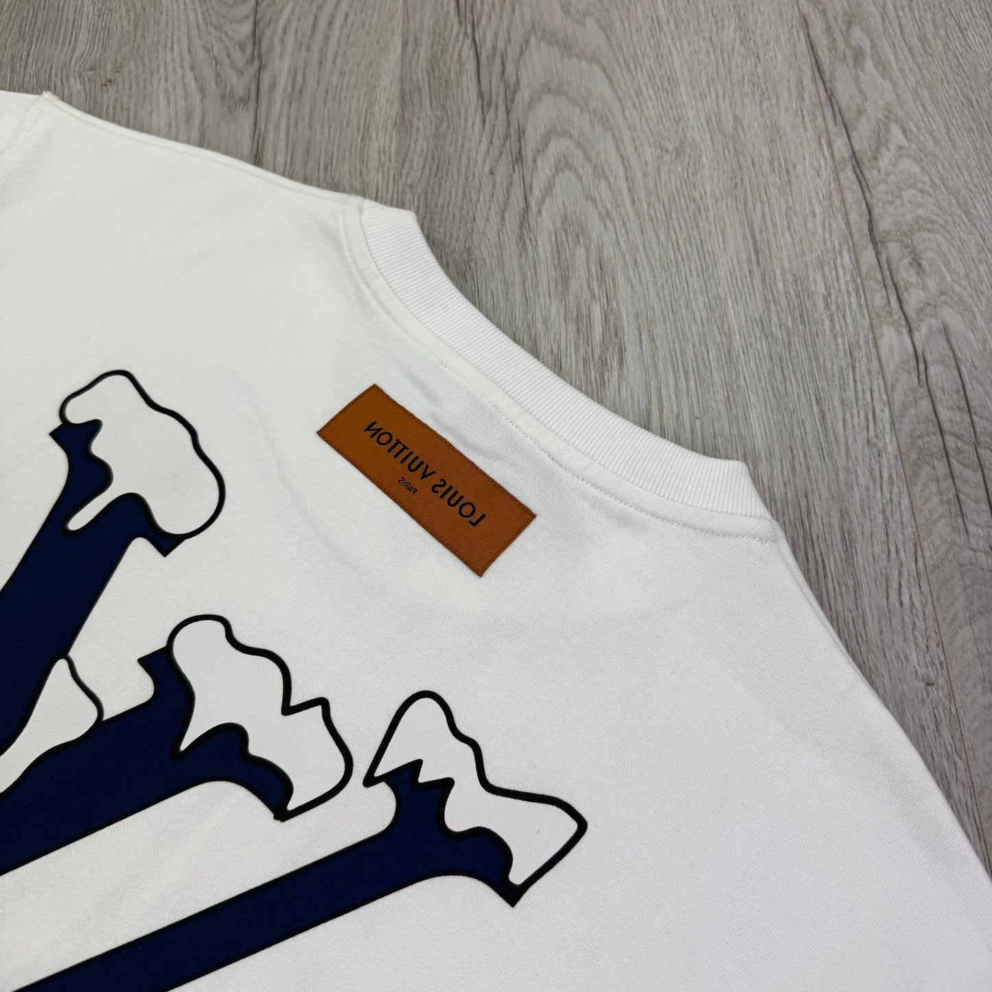 Louis Vuitton ‘Do a kickflip’ White T-shirt - Large