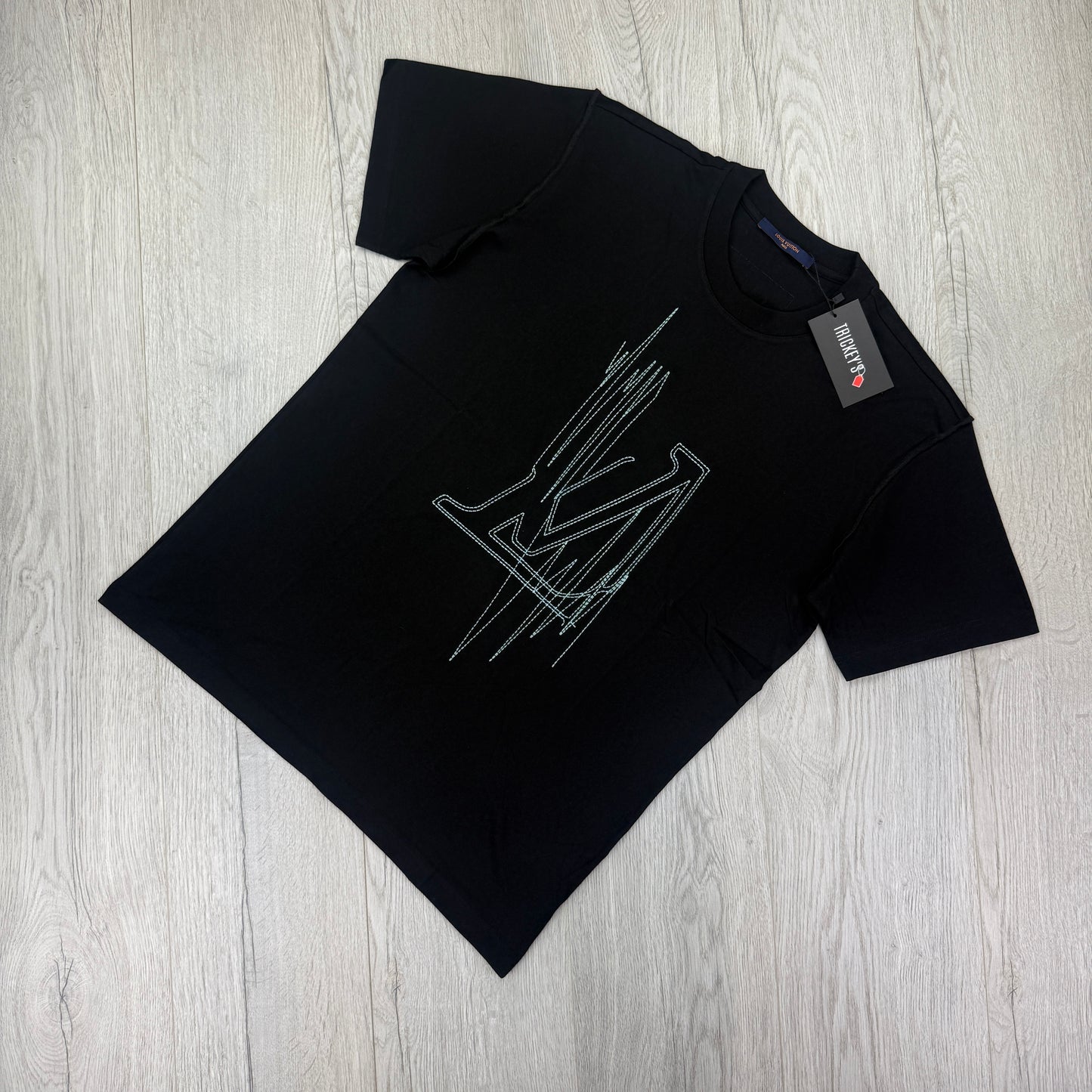Louis Vuitton Men’s Black Frequency T-shirt - Small