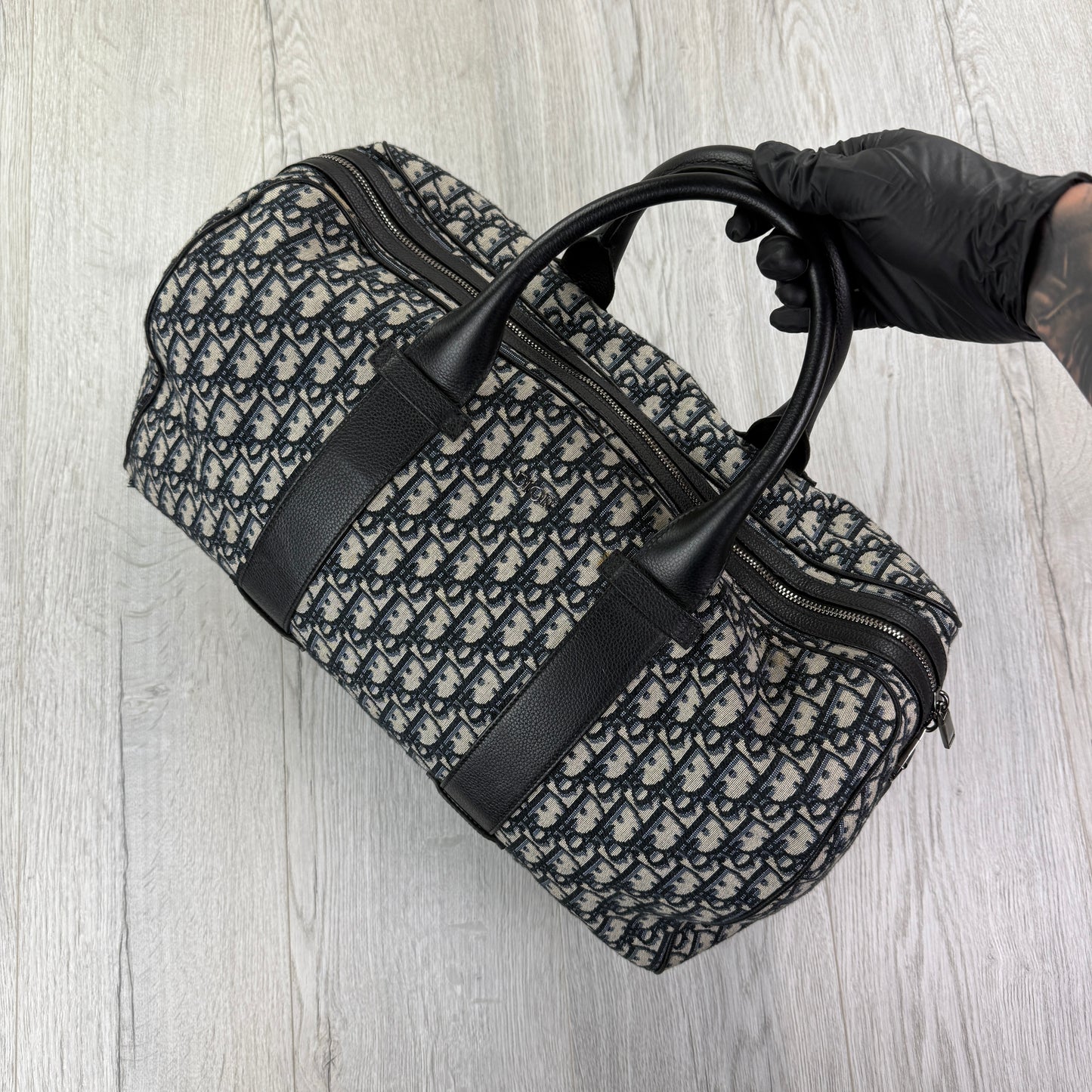 Dior Oblique Jacquard Duffle 'Multi' Bag