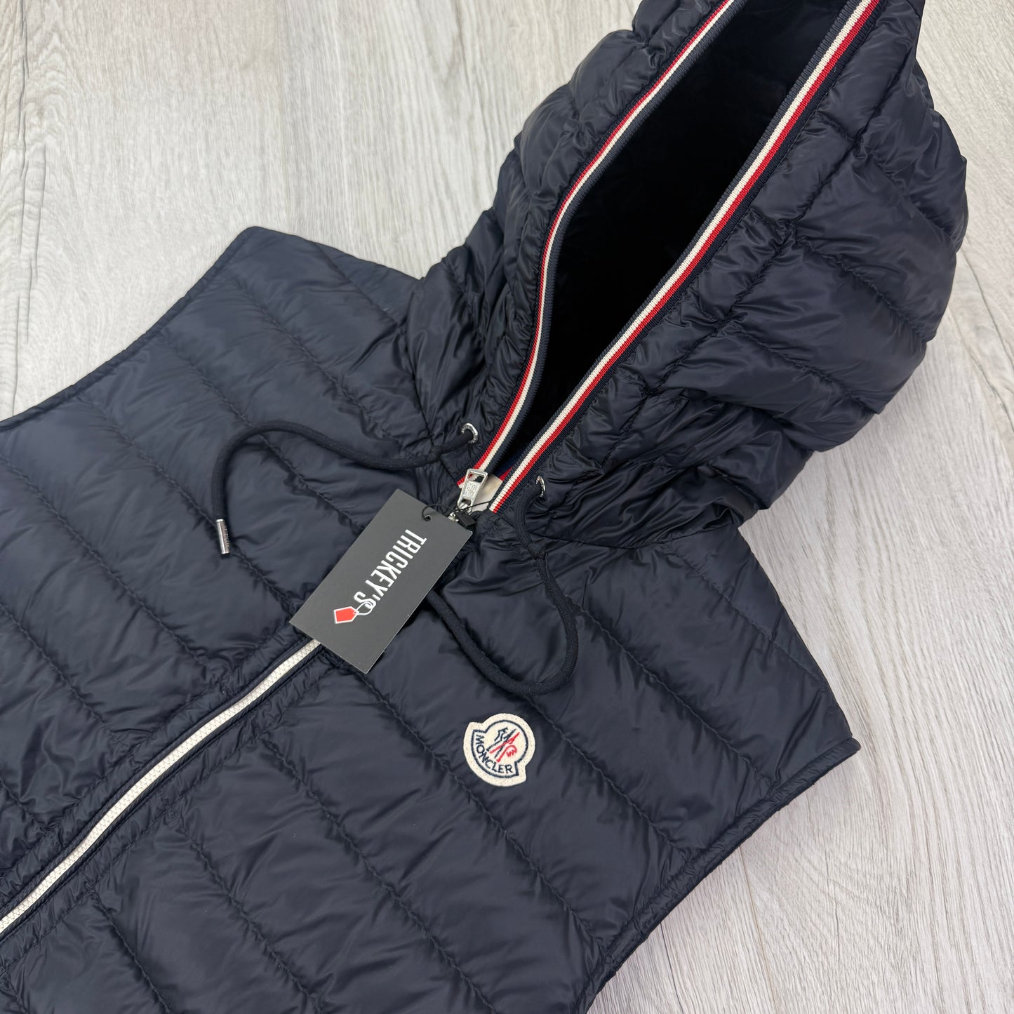 Moncler Men’s Cyriaque Navy Zip-up Gilet - Size 4