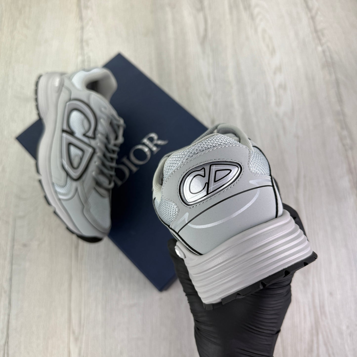 Dior B30 Men’s All Grey Trainers - 43.5 (Fit Uk 9.5)