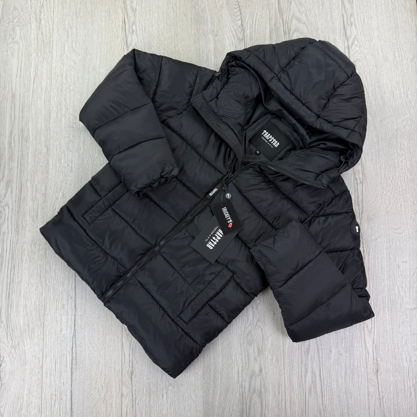 Trapstar Men’s Black Down / Puffer Jacket - XS
