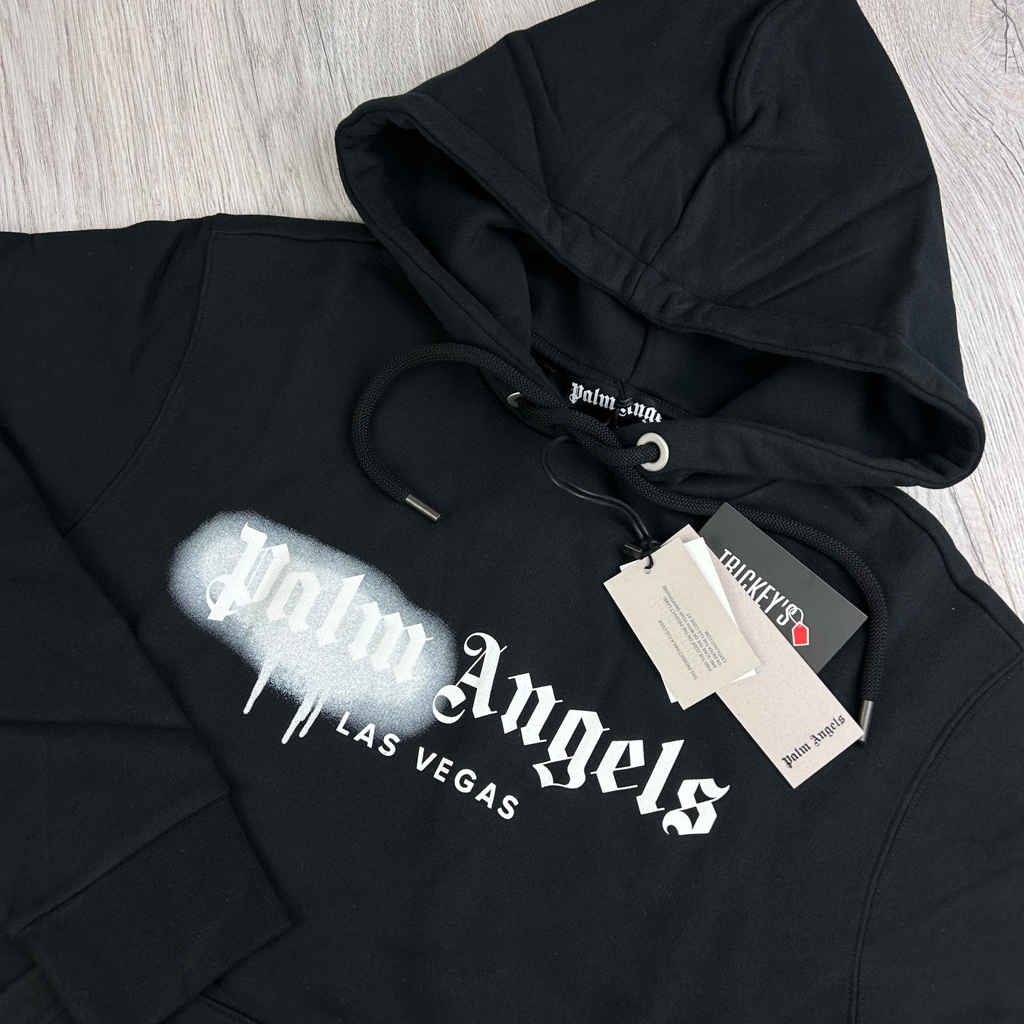 Palm Angels Men’s Black Las Vegas Pullover Hoodie
