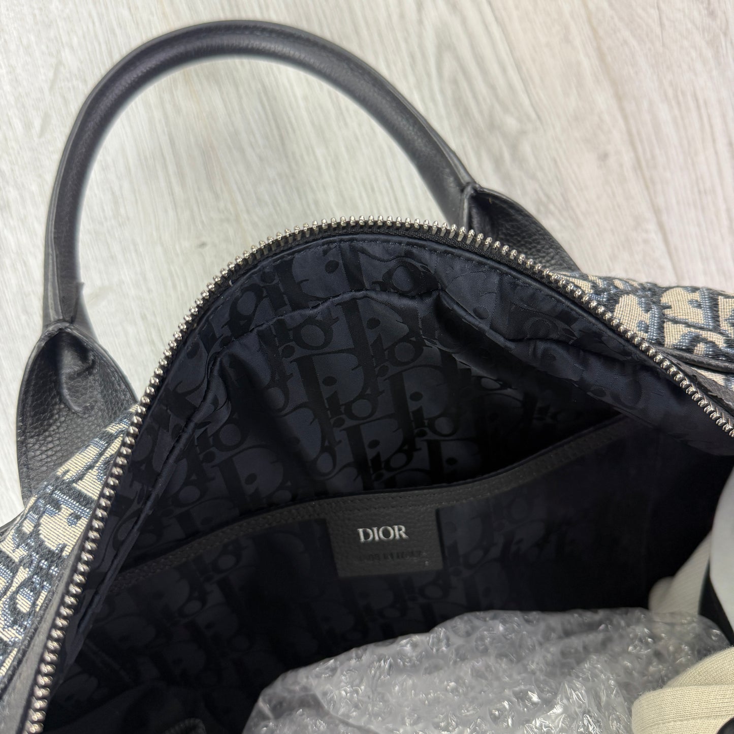 Dior Oblique Jacquard Duffle 'Multi' Bag
