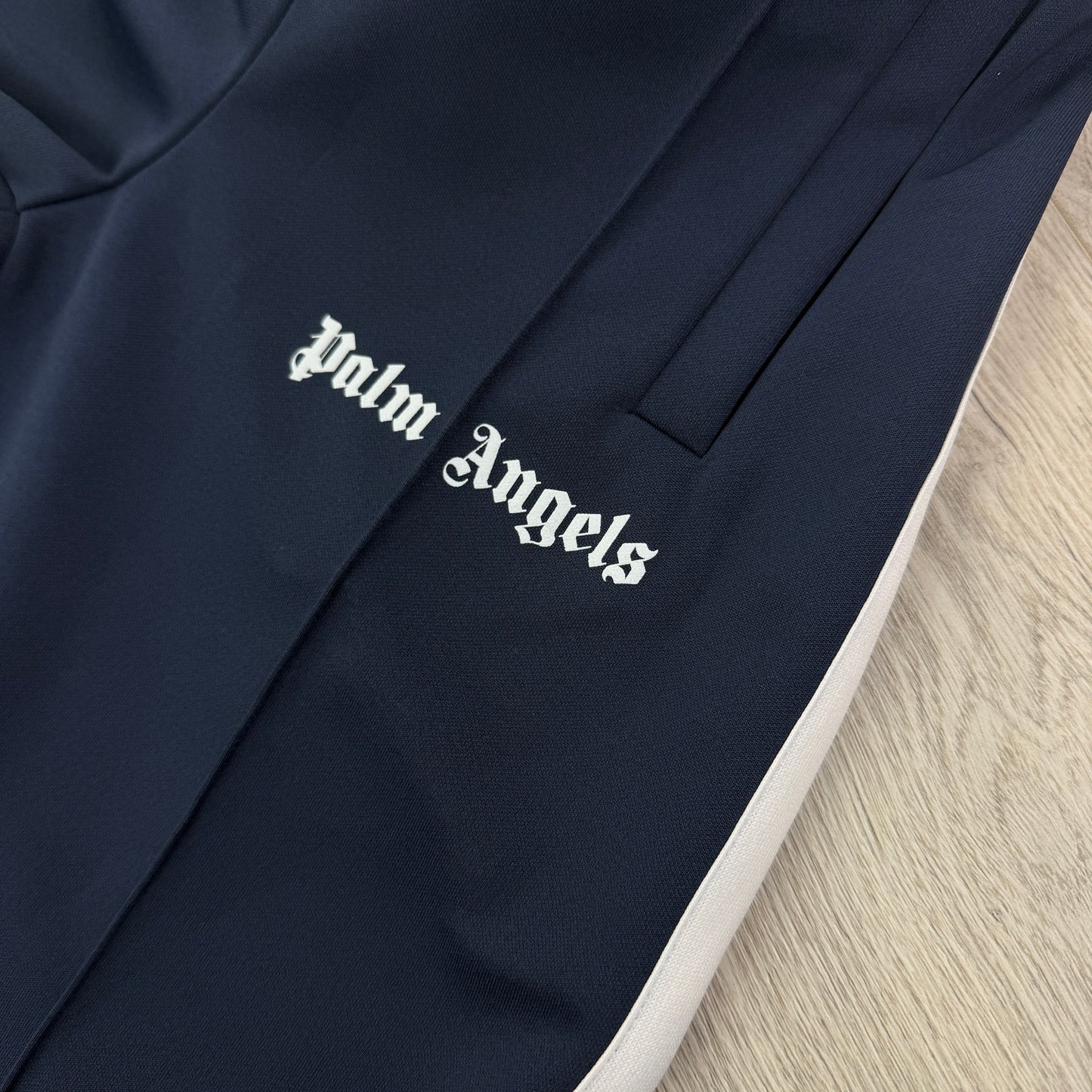 Palm Angels Men’s Navy Track Jacket & Shorts Set