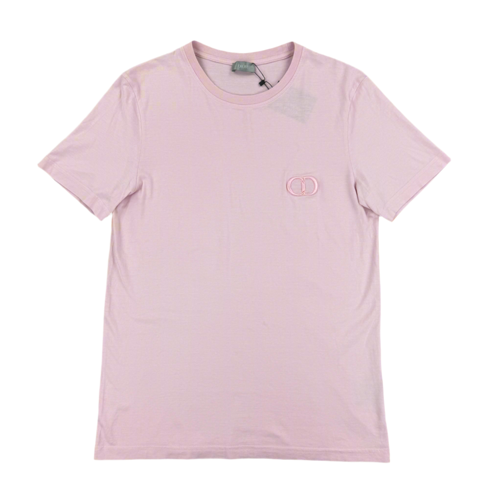 Christian Dior Men's Blue Pink T-shirt - Medium – Trickey.store