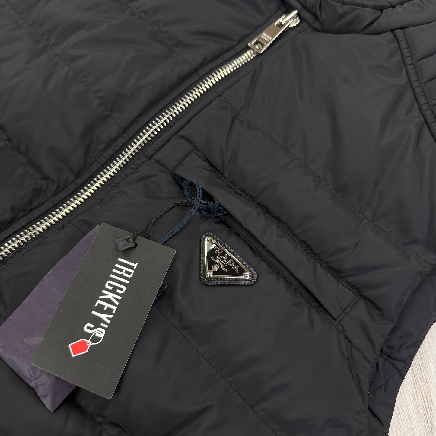 Prada Men’s Black Vest Gilet - 50