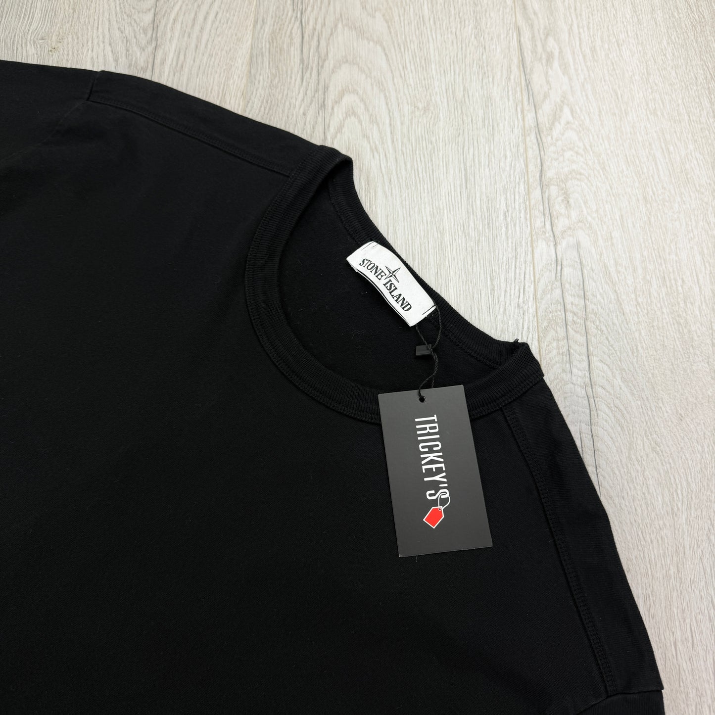 Stone Island Men’s Black Longsleeve T-shirt - XL