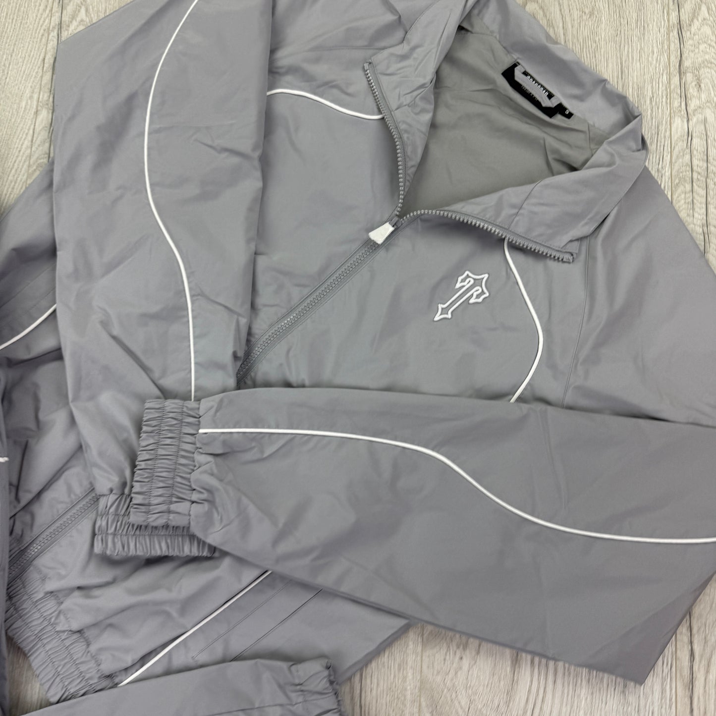 Trapstar Men’s Grey Full Tracksuit - Small