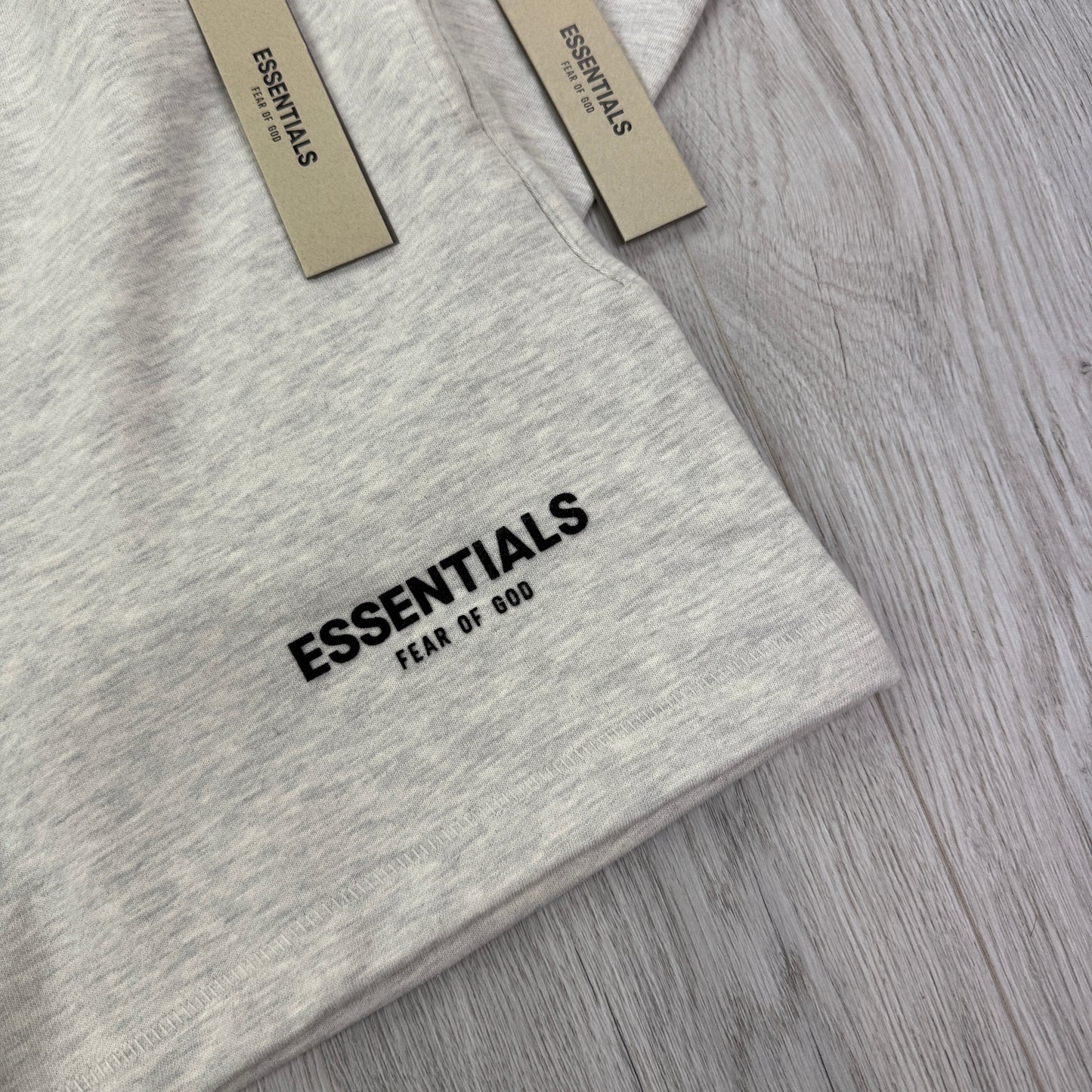 Essentials Men’s Light Oat T shirt and Short Set