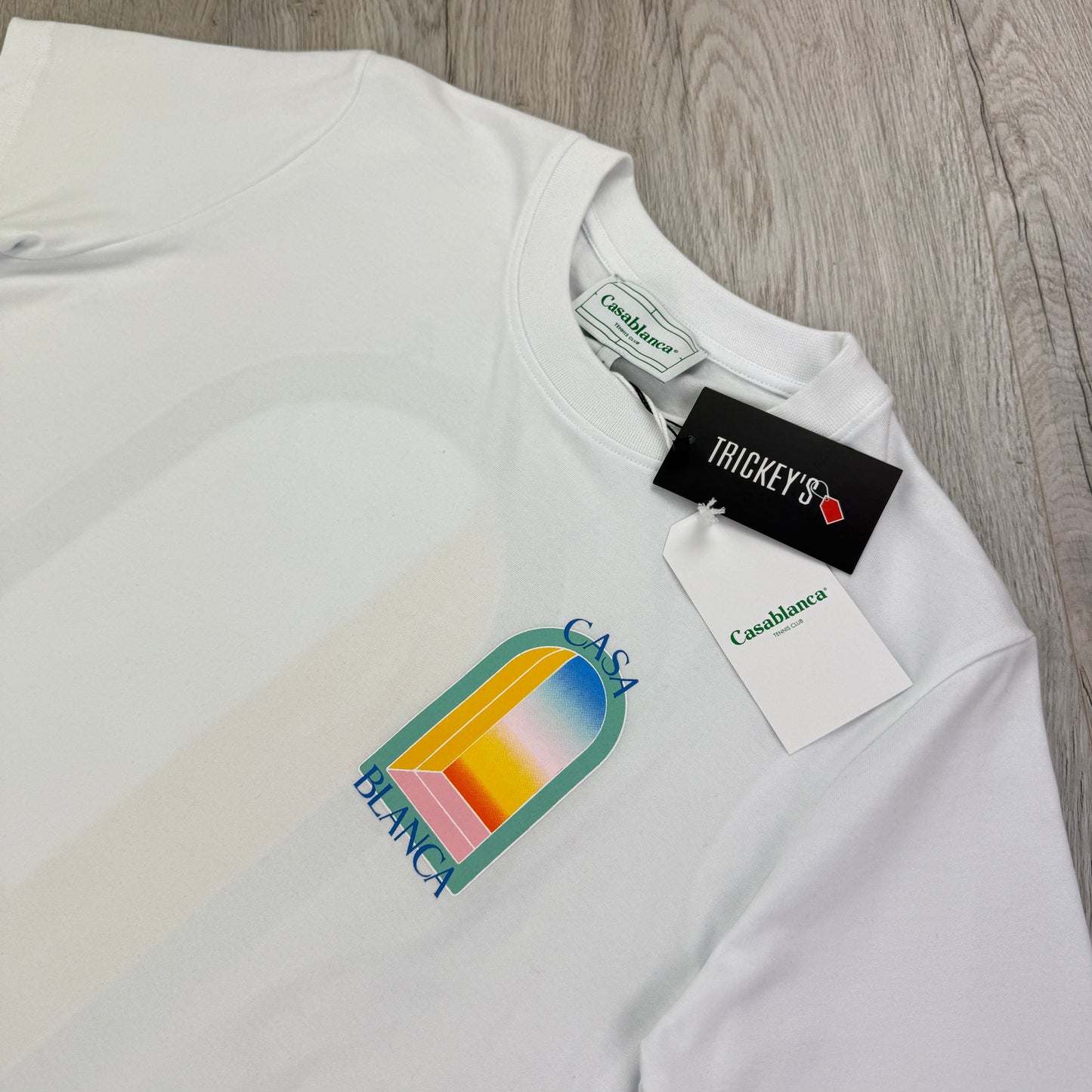 Casablanca L’Arche Men’s White T-shirt