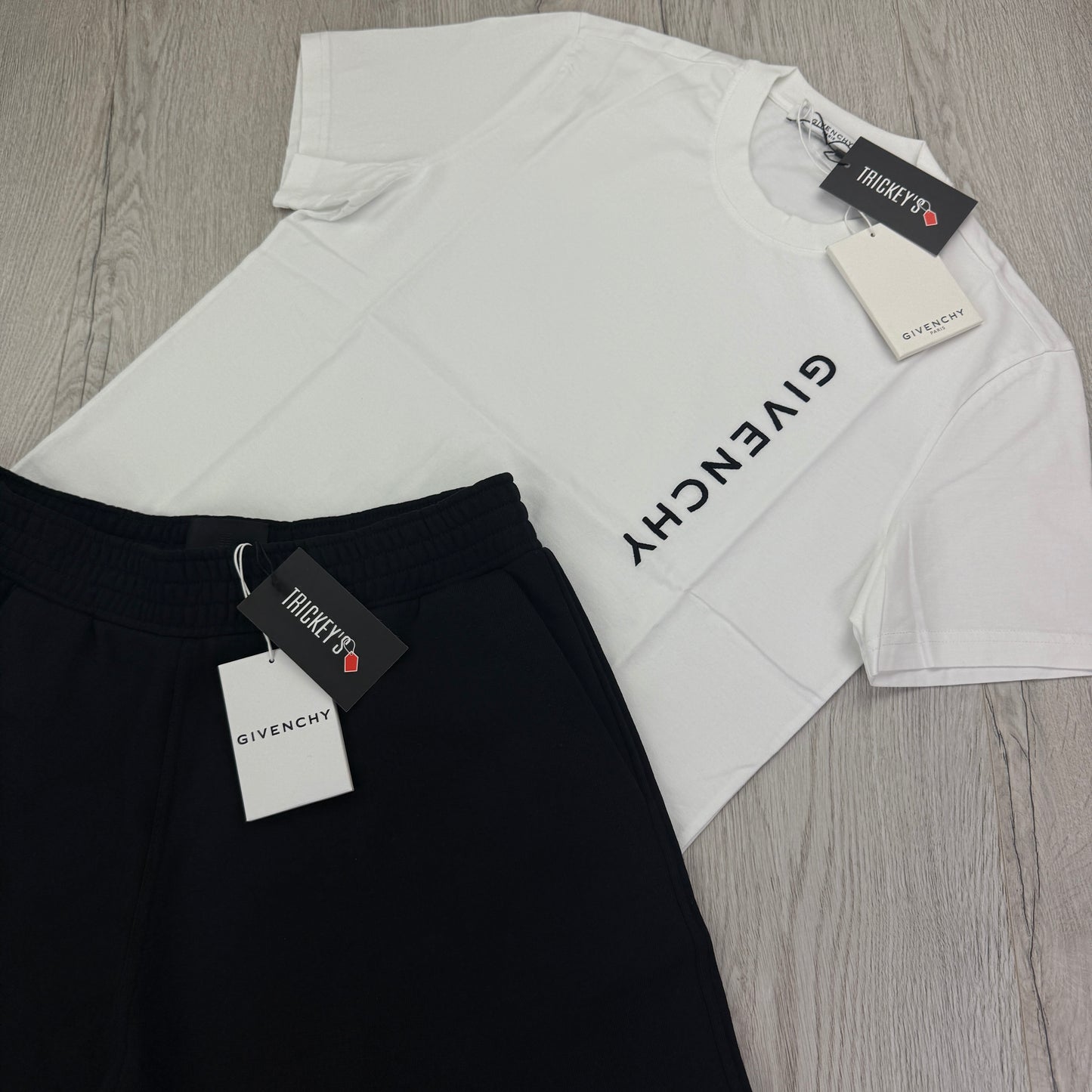 Givenchy Men’s T-shirt & Jersey Short Set