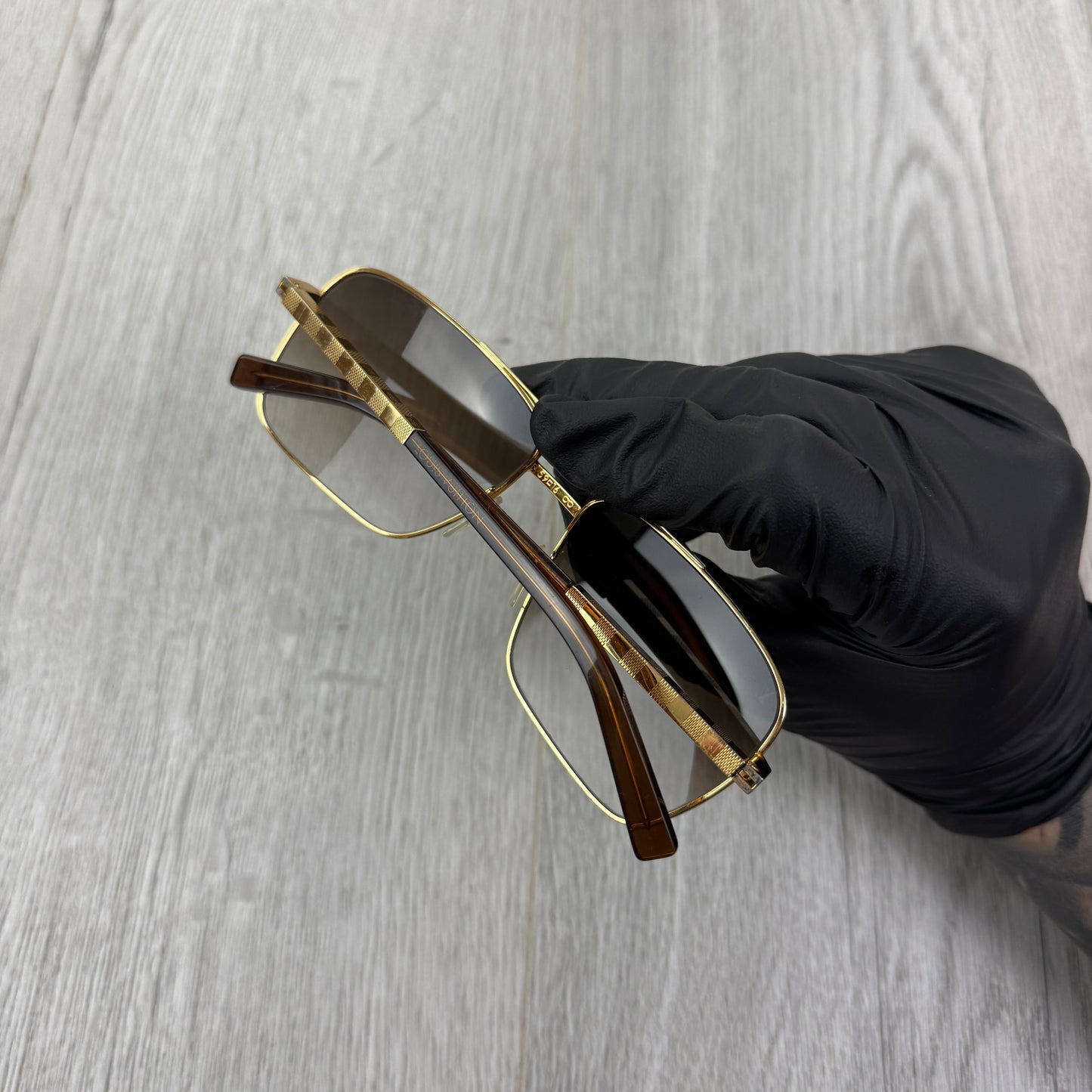 Louis Vuitton Men’s Gold Attitude Sunglasses
