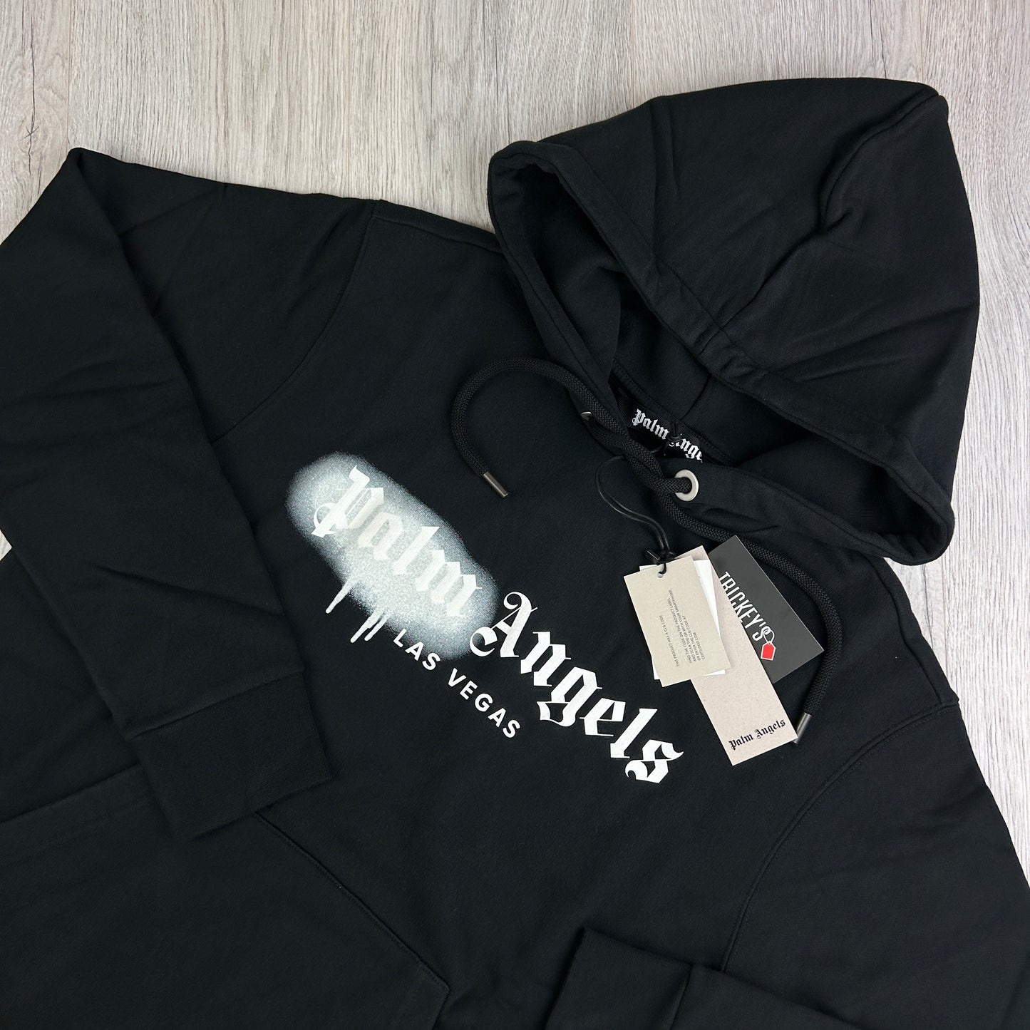 Palm Angels Men’s Black Las Vegas Pullover Hoodie