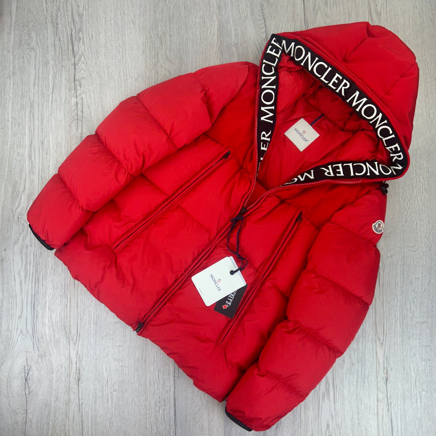 Moncler Men’s Montclar Red Down Jacket
