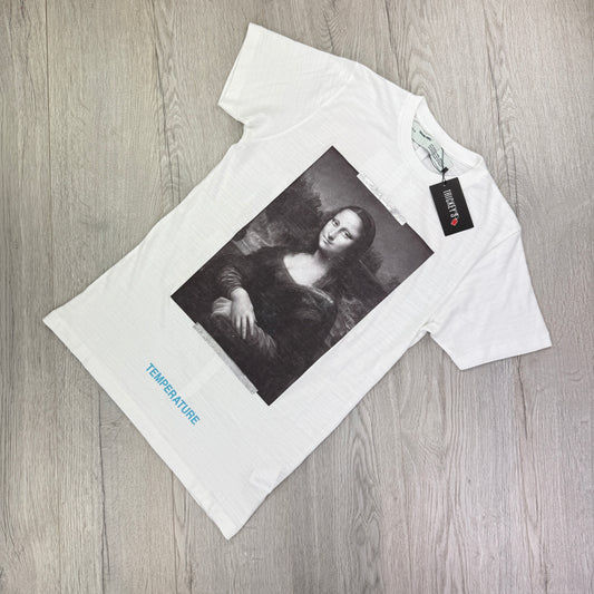 Off White Men’s ‘Mona Lisa’ White T-shirt