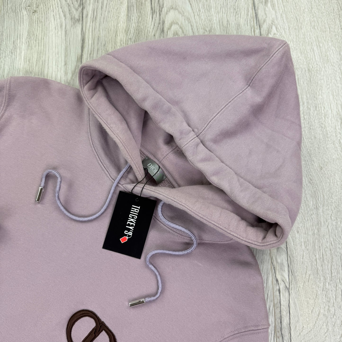Christian Dior Men’s Lavander Pullover Hoodie - Medium Slim