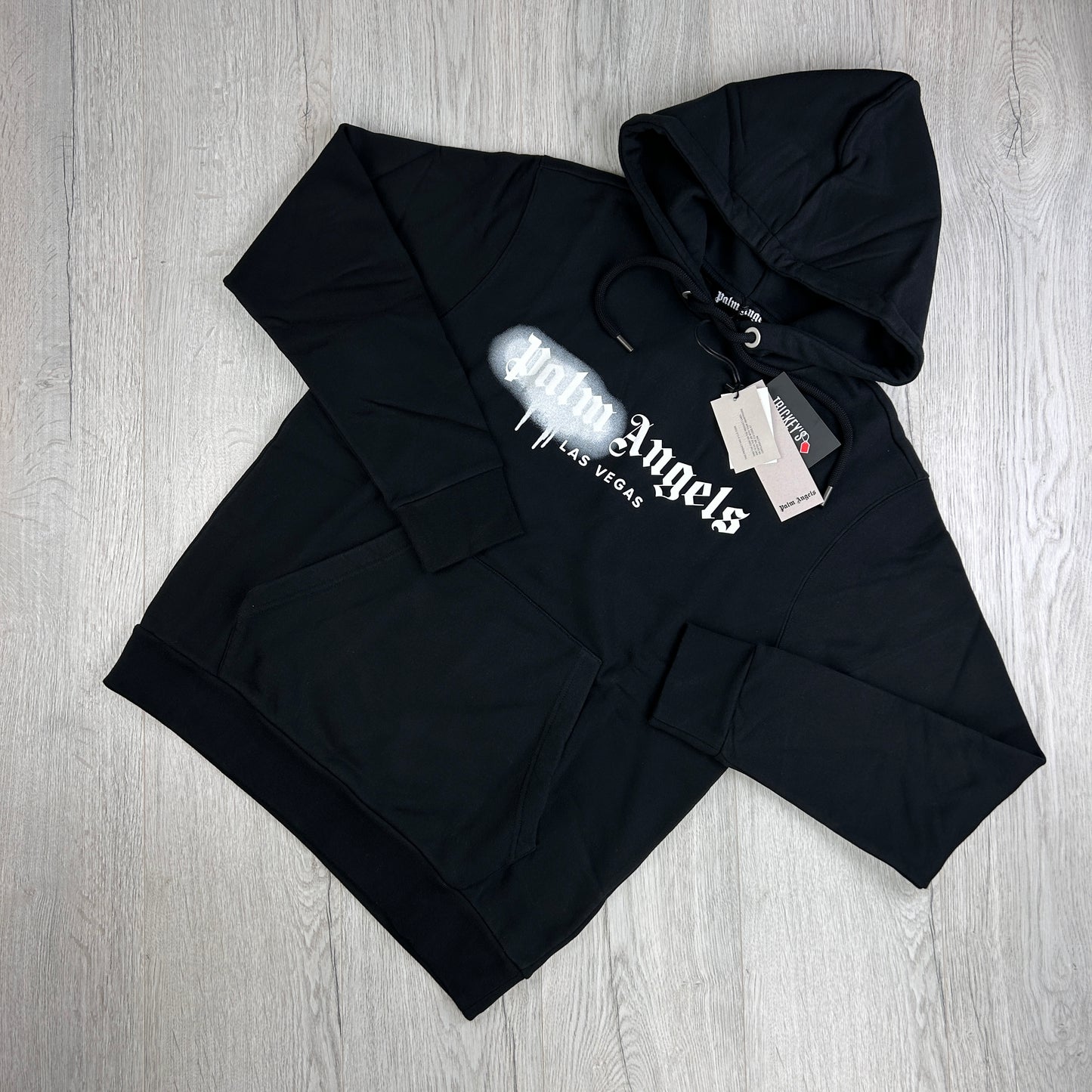 Palm Angels Men’s Black Las Vegas Pullover Hoodie