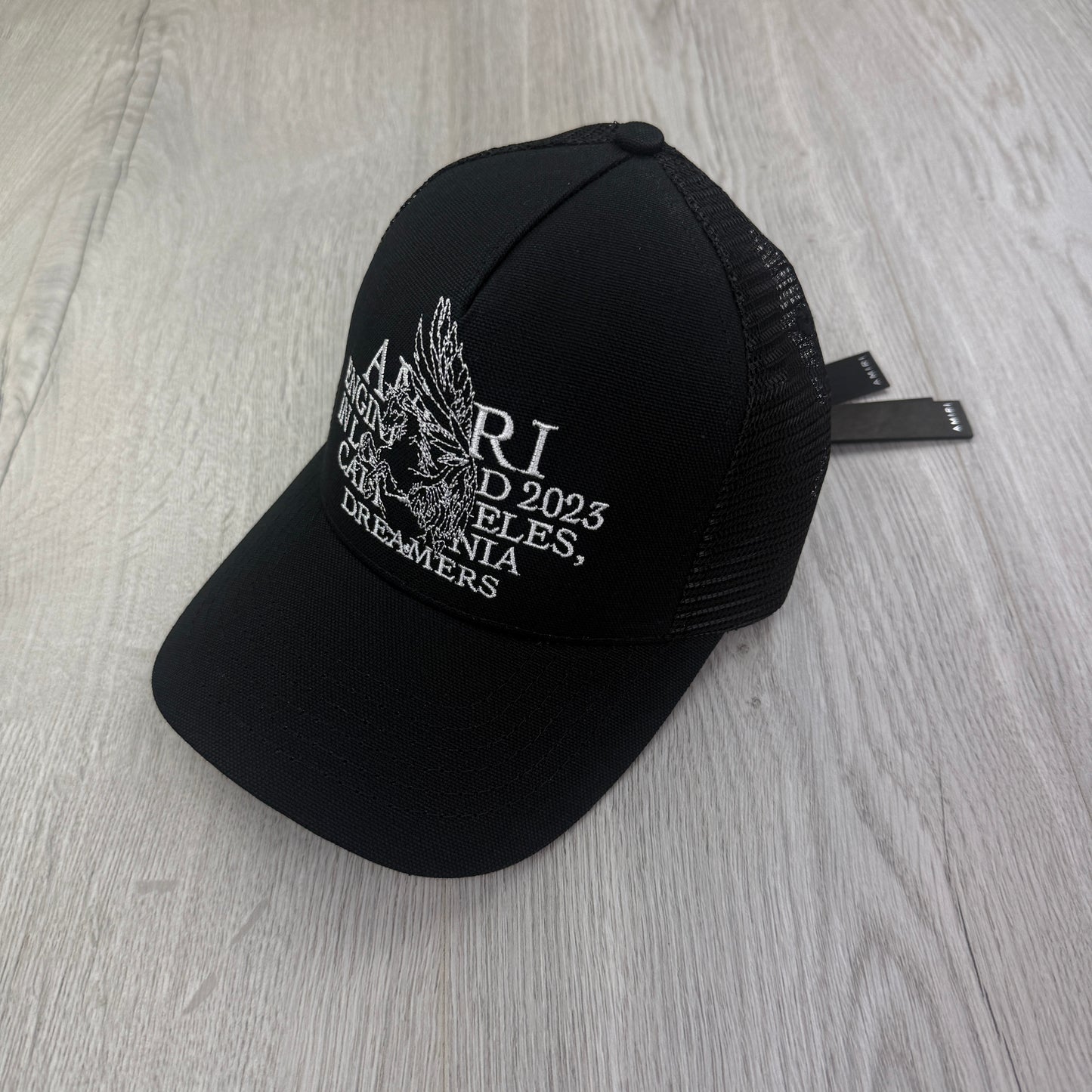 Amiri Men’s Pegasus Black Baseball Cap