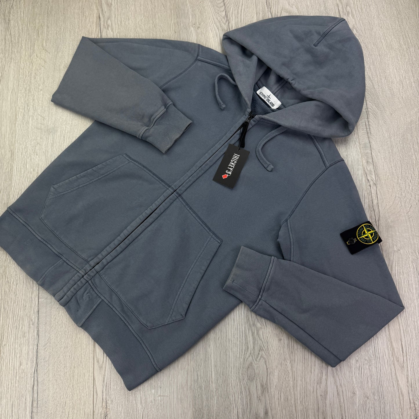 Stone Island Men’s Zip-up Hoodie - Medium