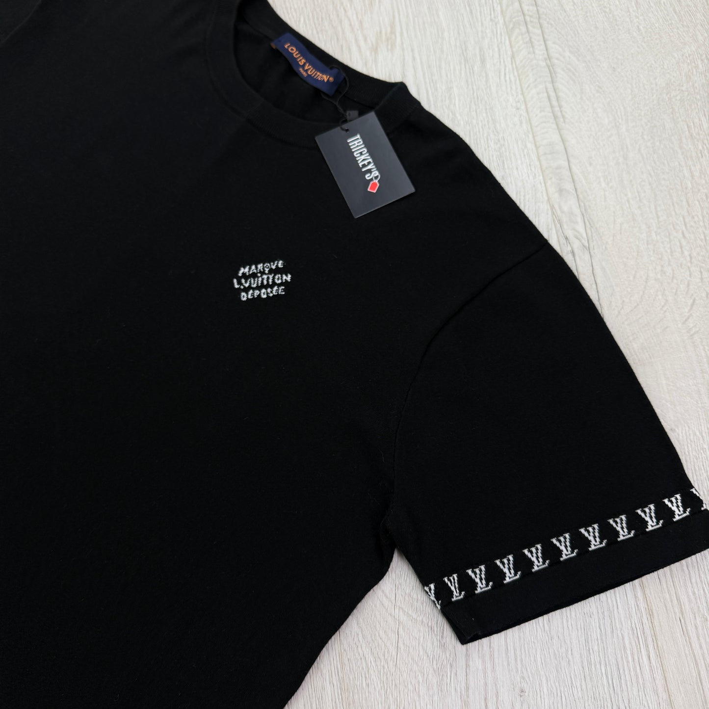 Louis Vuitton Men's Short-Sleeved Cotton Crewneck - XL