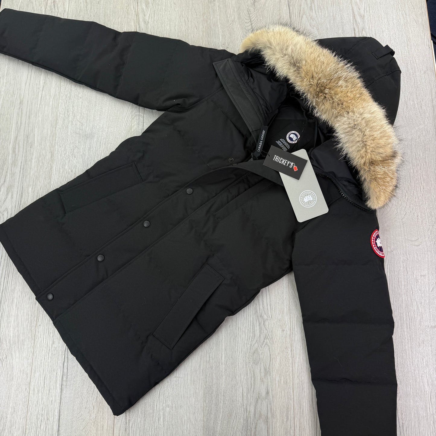 Canada Goose Men’s Black Carson Parker Jacket